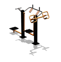 Уличный тренажер "Штурвал Пресс Супертвистер" УТ301 в Геническе