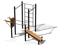 Спортивный комплекс воркаут ВС-82 в Геническе