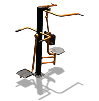 Уличный тренажер "Верхняя тяга Маятник" УТ338 в Геническе