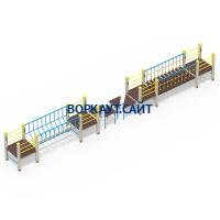 Детский спортивный комплекс Двойной мостик ДСК 3115 в Геническе