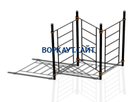 Спортивный комплекс воркаут ВС-80 в Геническе