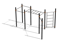 Спортивный комплекс воркаут ВС-117 в Геническе