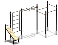 Спортивный комплекс воркаут ВС-74 в Геническе