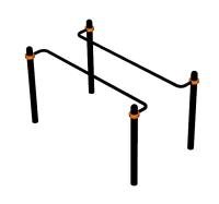 Спортивный комплекс воркаут ВС-180 в Геническе