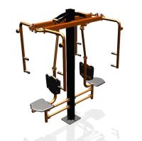 Уличный тренажер "Баттерфляй двойной"   УТ208 в Геническе