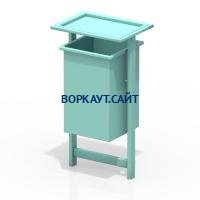 Урна с крышкой МАФ 1631 в Геническе Урна с крышкой МАФ 1631 в Геническе