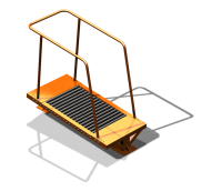 Уличный тренажер "Беговая дорожка" УТ 125 в Геническе