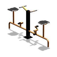 Уличный тренажер  "Вело двойной"   УТ211 в Геническе