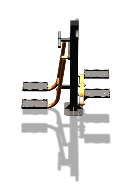 Уличный тренажер "Шпагат Степпер" УТ310 в Геническе