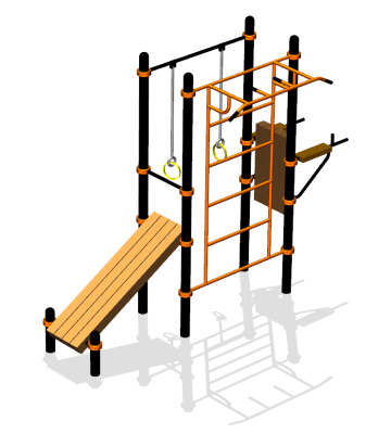 Спортивный комплекс воркаут ВС-78 в Геническе