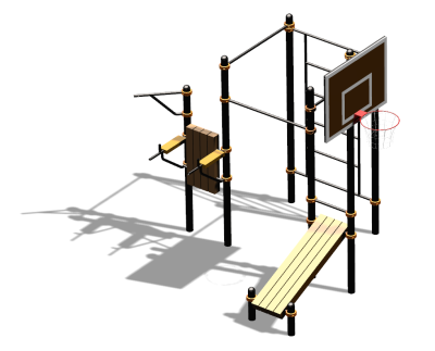 Спортивный комплекс воркаут ВС-94 в Геническе