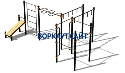 Спортивный комплекс воркаут ВС-195 в Геническе