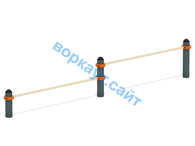 Каскад турников двойной ВС-5 в Геническе