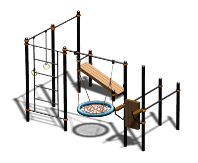 Спортивный комплекс воркаут ВС-97 в Геническе