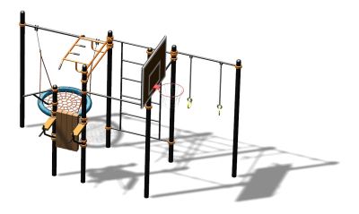 Спортивный комплекс воркаут ВС-104 в Геническе