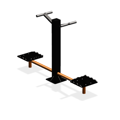 Уличный тренажер  "Твистер двойной"  УТ205 в Геническе