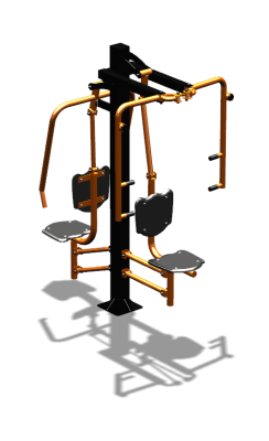 Уличный тренажер "Жим от груди Баттерфляй" УТ311 в Геническе