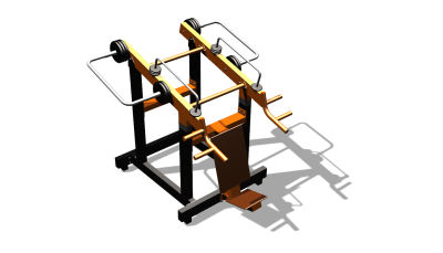 Силовой уличный тренажер  "Жим вверх"  УТ421 в Геническе