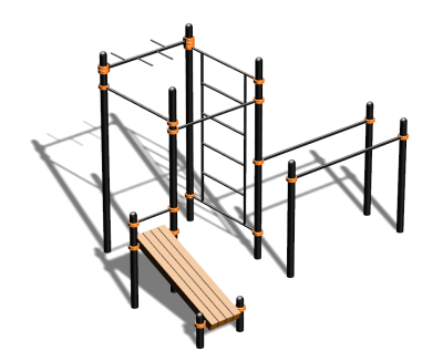 Спортивный комплекс воркаут ВС-91 в Геническе