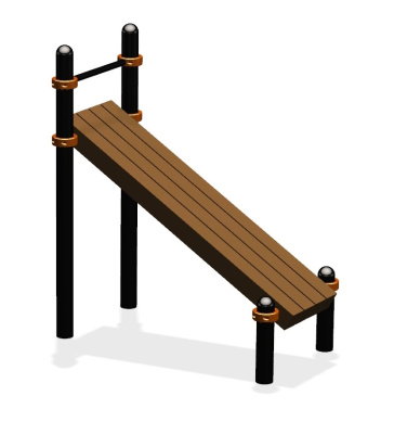 Скамья для пресса ВС-1 в Геническе