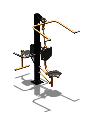Уличный тренажер "Верхняя тяга Флекс" УТ325 в Геническе