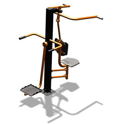 Уличный тренажер "Верхняя тяга Маятник" УТ338 в Геническе