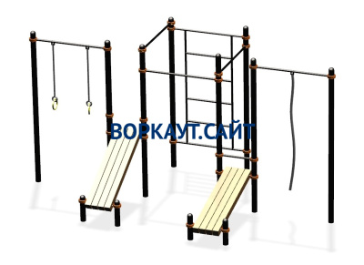 Спортивный комплекс воркаут ВС-44 в Геническе