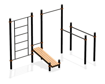 Спортивный комплекс воркаут ВС-59 в Геническе