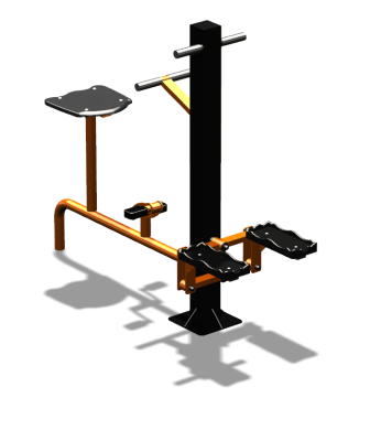 Уличный тренажер "Вело Степпер" УТ319 в Геническе
