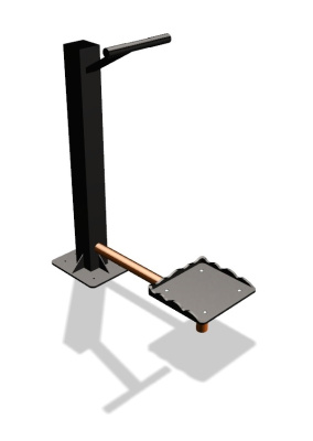 Уличный тренажер "Твистер одинарный" УТ 112 в Геническе