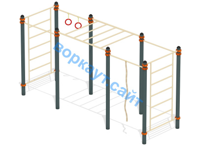 Воркаут комплекс гимнастический  ВС-24 в Геническе