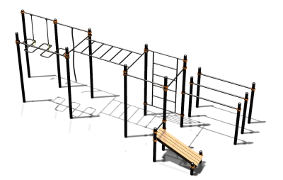 Спортивный комплекс воркаут ВС-77 в Геническе