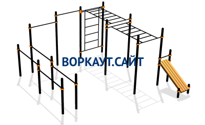 Спортивный комплекс воркаут ВС-109 в Геническе