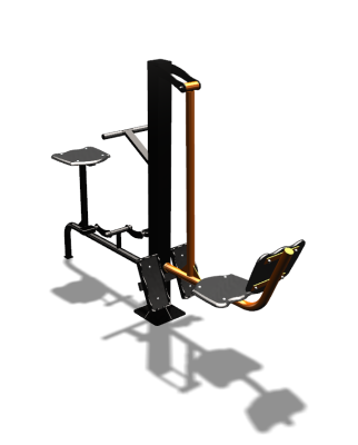 Уличный тренажер "Жим ногами Вело" УТ330 в Геническе
