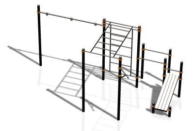 Спортивный комплекс воркаут ВС-87 в Геническе