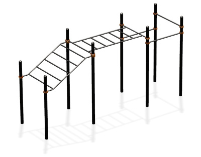 Спортивный комплекс воркаут ВС-53 в Геническе
