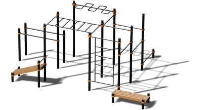 Спортивный комплекс воркаут ВС-141 в Геническе