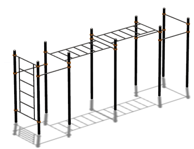 Спортивный комплекс воркаут ВС-75 в Геническе
