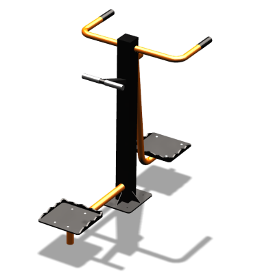 Уличный тренажер "Маятник Твистер" УТ308 в Геническе