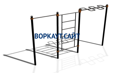 Спортивный комплекс воркаут ВС-129 в Геническе