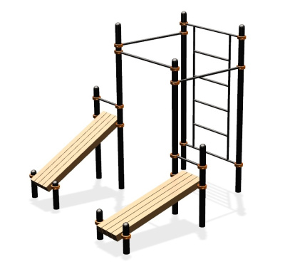 Спортивный комплекс воркаут ВС-42 в Геническе