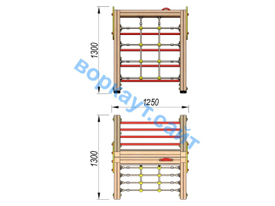 Детский спортивный комплекс ДСК 3201 в Геническе