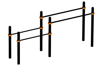 Брусья разновысокие ВС-15 в Геническе