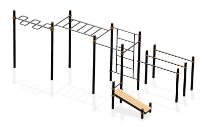 Спортивный комплекс воркаут ВС-57 в Геническе