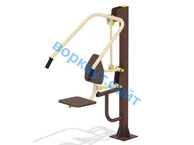 Уличный тренажер "Жим от груди" УТ 002 в Геническе