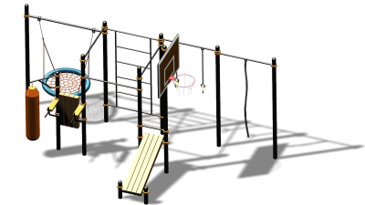 Спортивный комплекс воркаут ВС-88 в Геническе