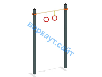 Турник с кольцами ВС-7 в Геническе