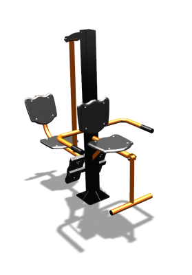 Уличный тренажер "Жим ногами Флекс" УТ318 в Геническе