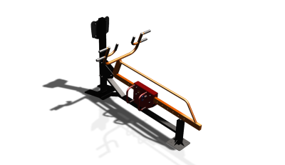 Силовой уличный тренажер  "Гребная тяга"  УТ414 в Геническе