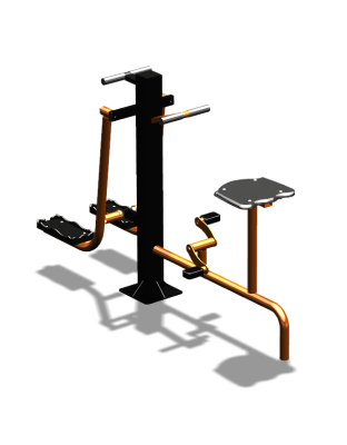 Уличный тренажер "Вело Шпагат" УТ320 в Геническе